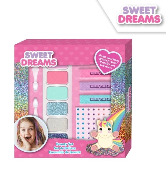 Zestaw kosmetyków do makijażu i pielęgnacji włosów - Sweet Dreams 1