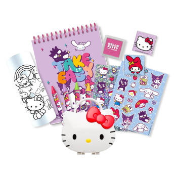 Zestaw kreatywny w pudełku 3D z naklejkami  Hello Kitty i Przyjaciele 1