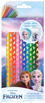 SET PENCILS 12 COLOURS FROZEN 2 1