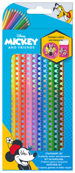 SET PENCILS 12 COLOURS MINNIE 1