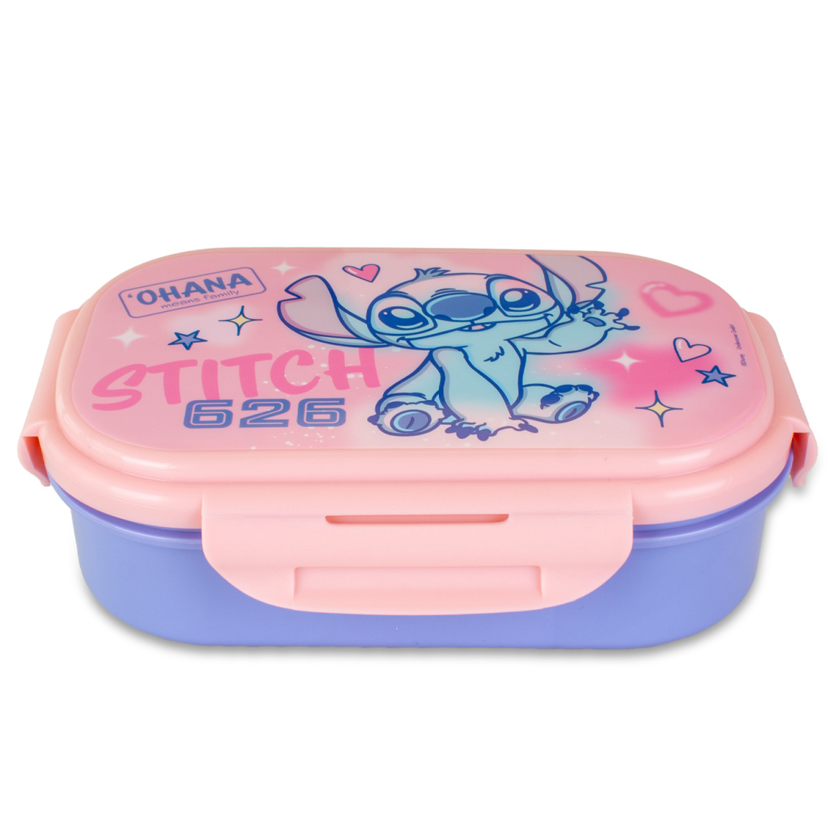 Zestaw lunchbox + sztućce - Stitch 1