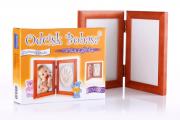 BABY HANDPRINT CLAY WITH FRAME BRAWN 2