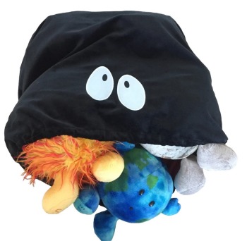 PLUSH PLANET BLACK HOLE AND PLANETS 1