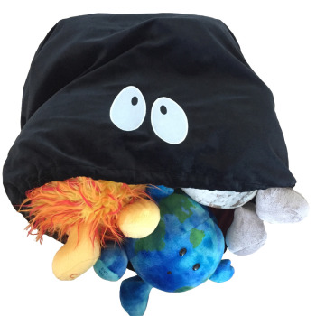 PLUSH PLANET BLACK HOLE AND PLANETS 1