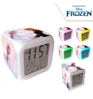 Zegar cyfrowy z alarmem Frozen 