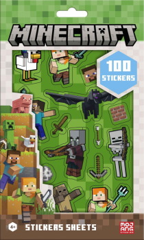 Zestaw naklejek DUŻY 92 szt | Minecraft 